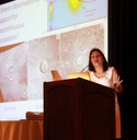 Sarah Stewart (Harvard) gives the Urey prize talk.