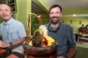 Steve Chesley (r, JPL) and Bob Jacobson (l, JPL).  I ordered the same as
Steve but his came with extra tentacles.