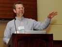 Jim Green (NASA HQ) talks at NASA night.