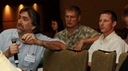 Bill McKinnon (Washington University); Karl Hibbets (APL) on far right.