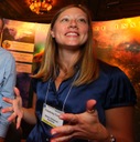 Courtney Coe (SSI) is very enthusiastic!