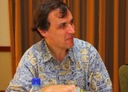Luke Dones (SwRI) pays rapt attention to the PDS Rings Node Advisory Council
meeting.
