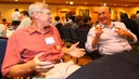 Harold Reitsema (Ball) and Dan Scheeres discuss small liberal arts colleges in
Michigan.