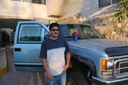 One of the drivers to the observatory.  Unfortunately due to a planning error I
met up with him in the morning, but then had to go back to my hotel to sleep
for a few more hours and took the <i>next</i> truck up.  It's a 4-hr drive from
Ensenada to San Pedro Martir, where the telescope is located.